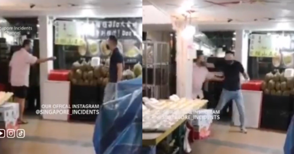 UNCLE VS DURIAN SELLER, NOT HAPPY THAT DURIAN SELLER OVERCHARGE