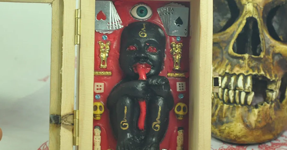 WOMAN DISTURBED BY BABY GHOST AMULET(KUN MAN TONG), HEARS CRYING AT NIGHT