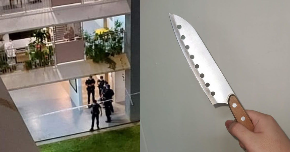 19 Y.O ARRESTED AFTER SLASHING HIS FRIEND AT BUKIT BATOK