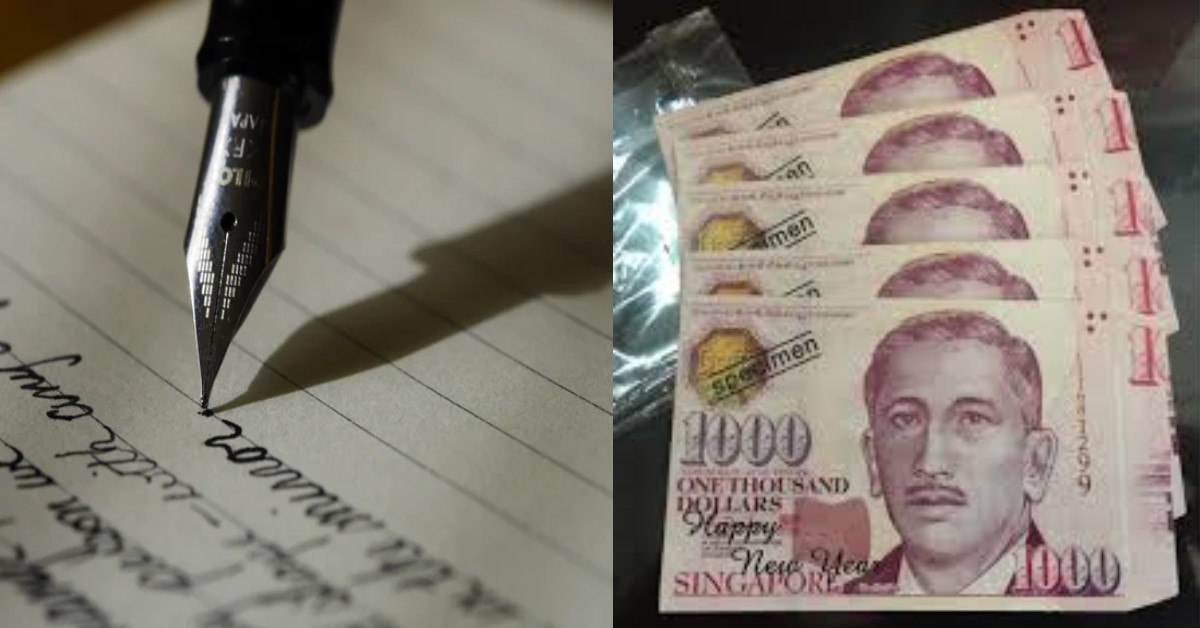 ELDERLY WOMAN SUSPECTS HELPER STOLE HER CASH, MARKS THEM WITH PEN TO TEST HER