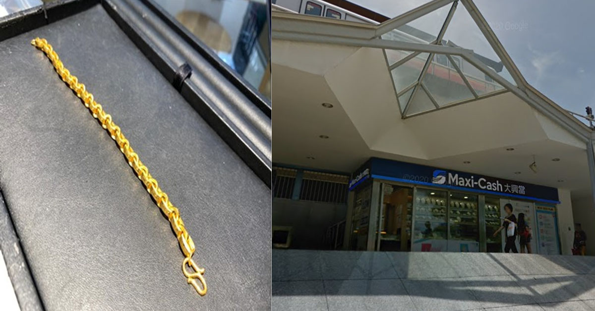 TWO MEN ARRESTED IN EUNOS FOR STEALING GOLD BRACELET FROM PAWNSHOP