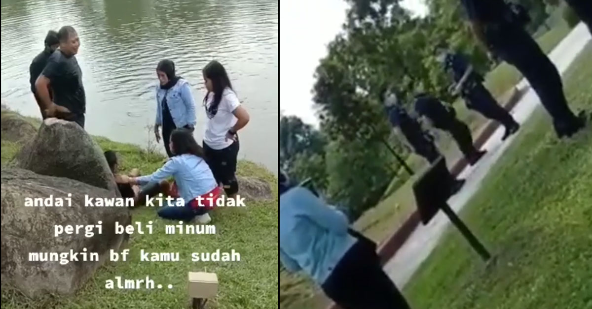 MAID GOT DUMPED BY HER LOVER, WEEPS NEAR RESERVOIR UNTIL POLICE COME