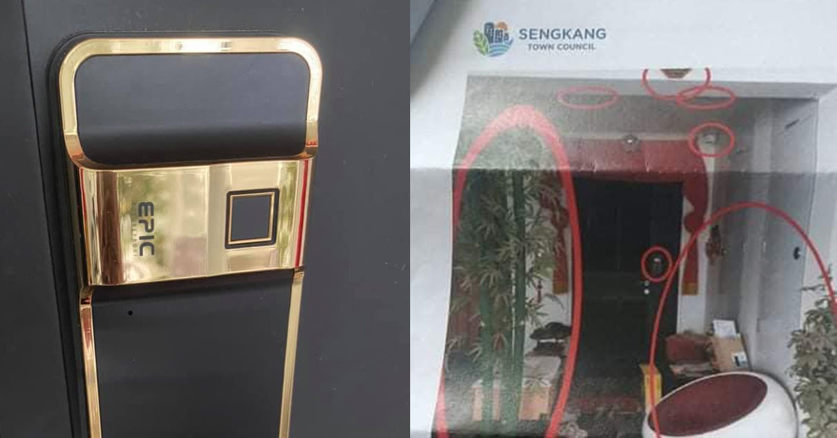 SENGKANG RESIDENT TOLD TO REMOVE CHINESE RITUAL ITEMS AND DIGITAL LOCK