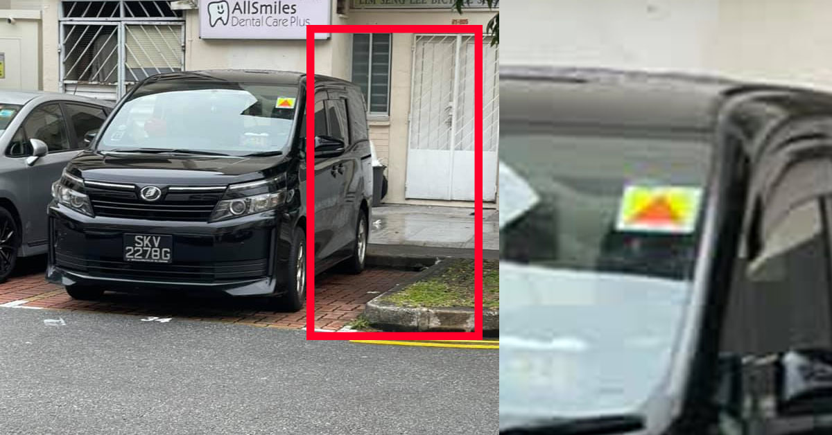 P-PLATE DRIVER DONO HOW TO PARK & SHOUTED: “HEY DON’T HIT MY CAR!”