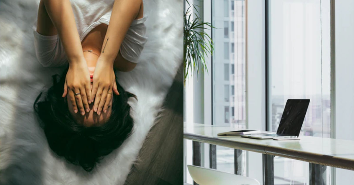 WIFE EARNS $8K SALARY BUT STRESS & HUSBAND DW HER STOP WORKING