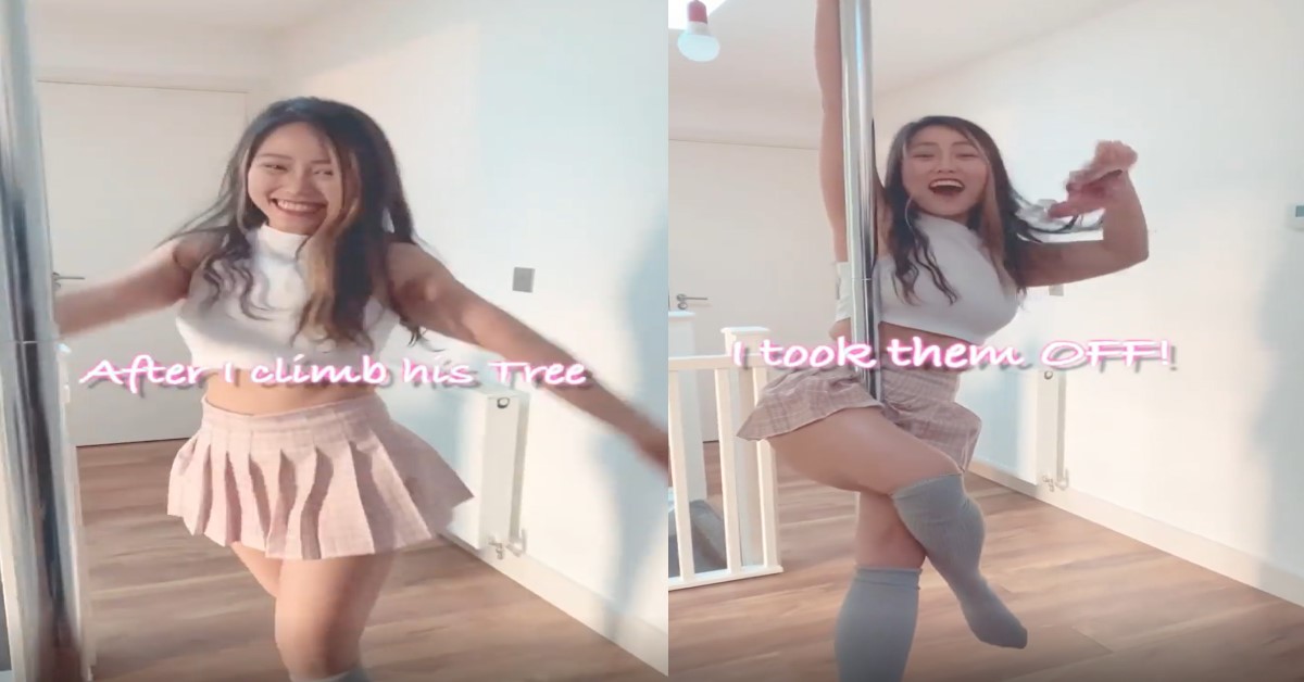 NEIGHBOUR GIVES GIRL MONEY AFTER SHE CLIMBS HIS “TREE”