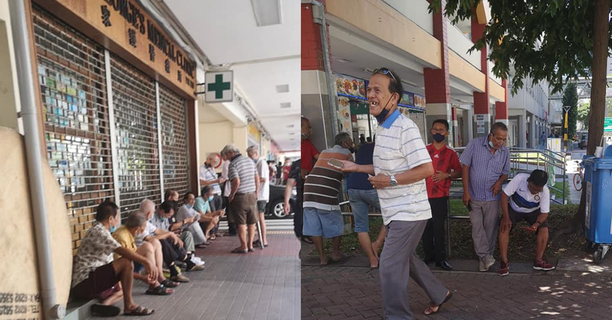 MORE THAN 20 UNCLE GATHERS FOR TALK C**K SESSION AT LAVENDER