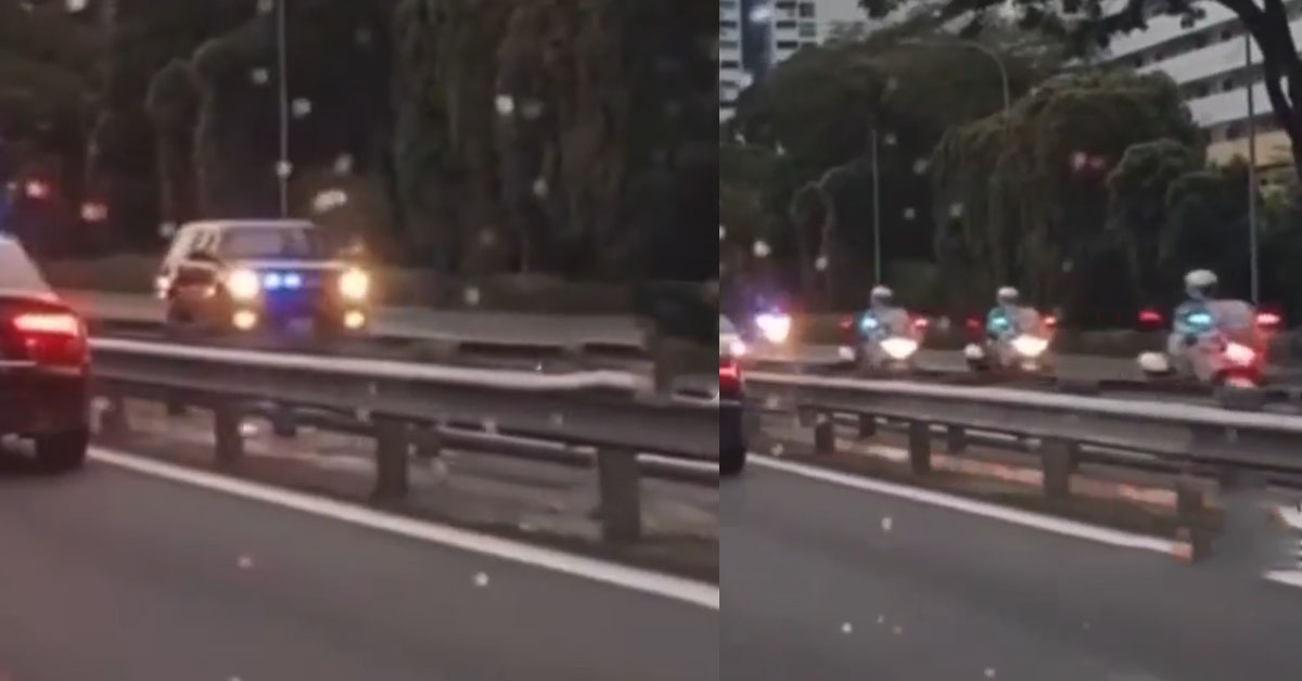 GUY COMPLAINS TRAFFIC DURING KAMALA’S VISIT, “WEE WOO WEE WOO”