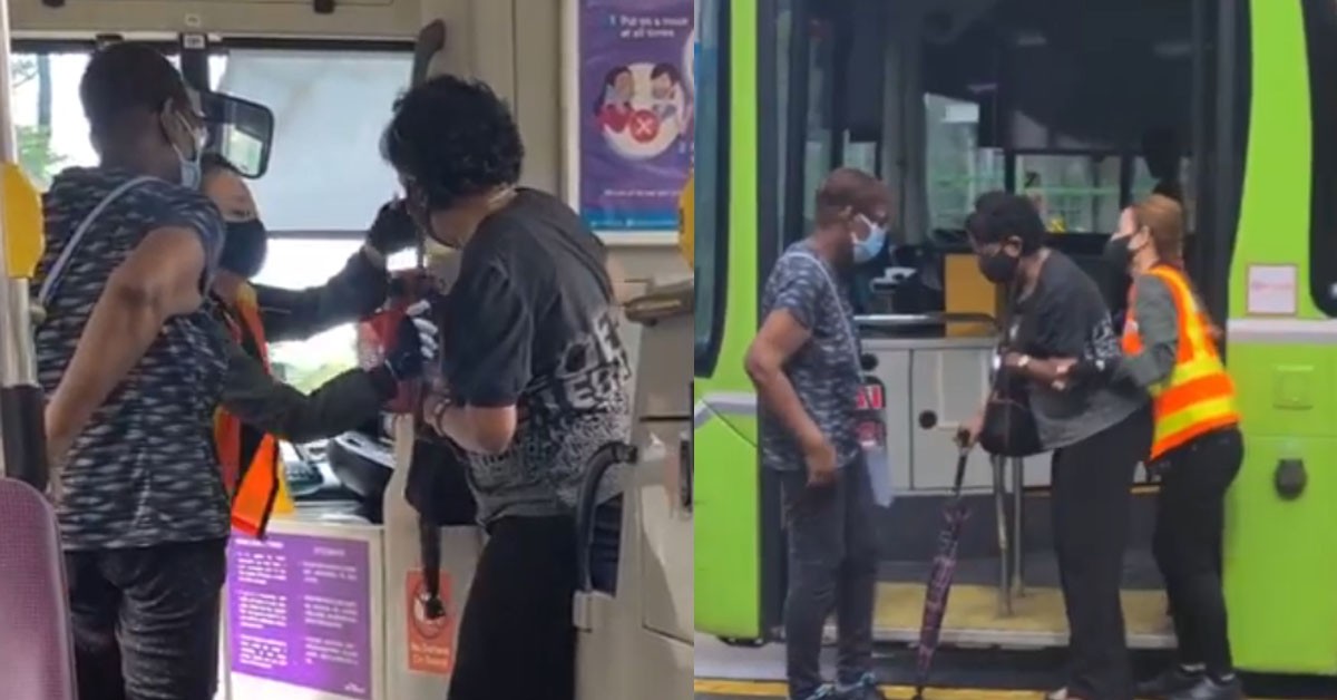 CHIO BU BUS DRIVER GOING EXTRA MILE TO HELP WOMAN