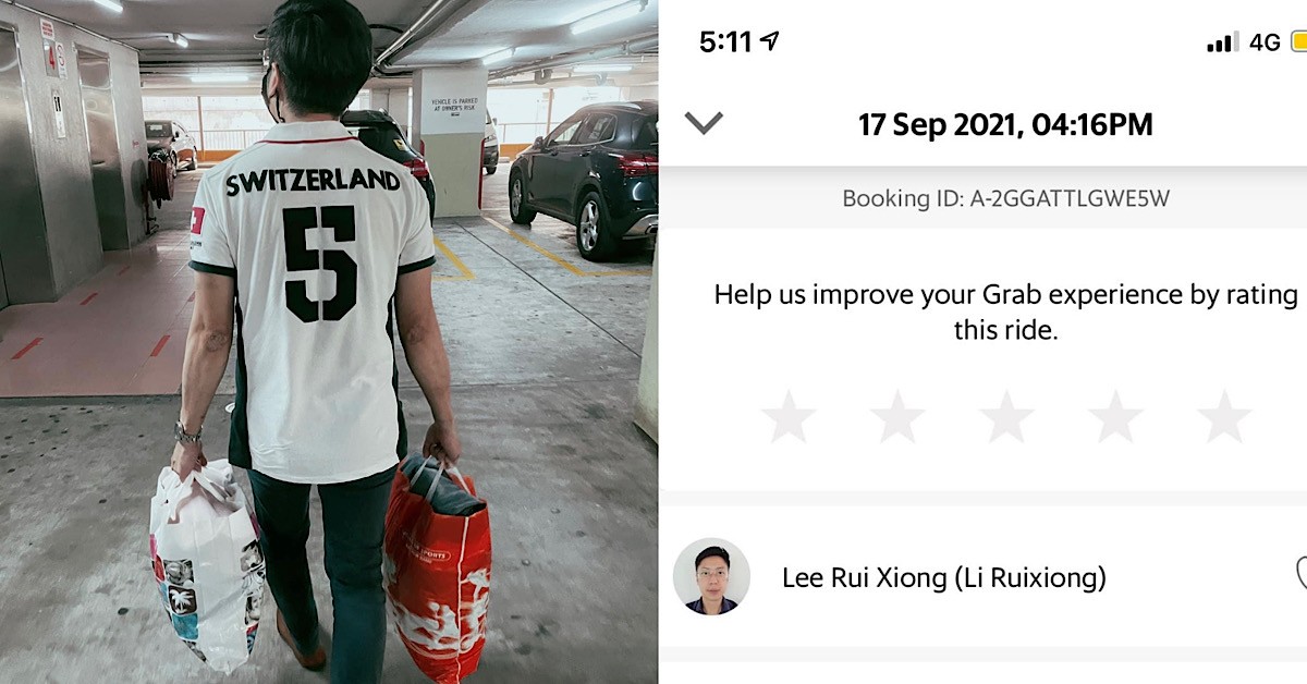 GRAB DRIVER PRAISED FOR GOING THE EXTRA MILE FOR STRANGER