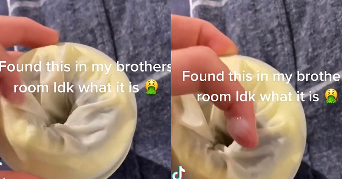 GIRL FOUND BROTHER’S “CREAM” INSIDE HIS TOY IN HIS ROOM