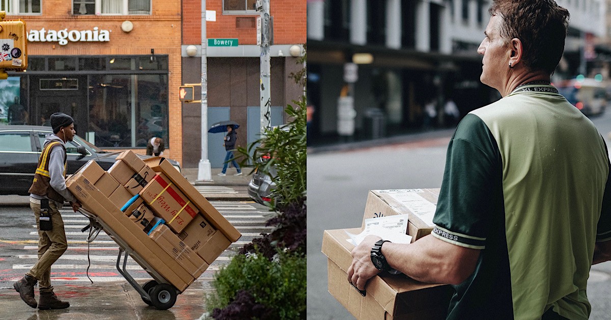 DELIVERY MAN TO BUYERS: WE ARE NOT YOUR SLAVES