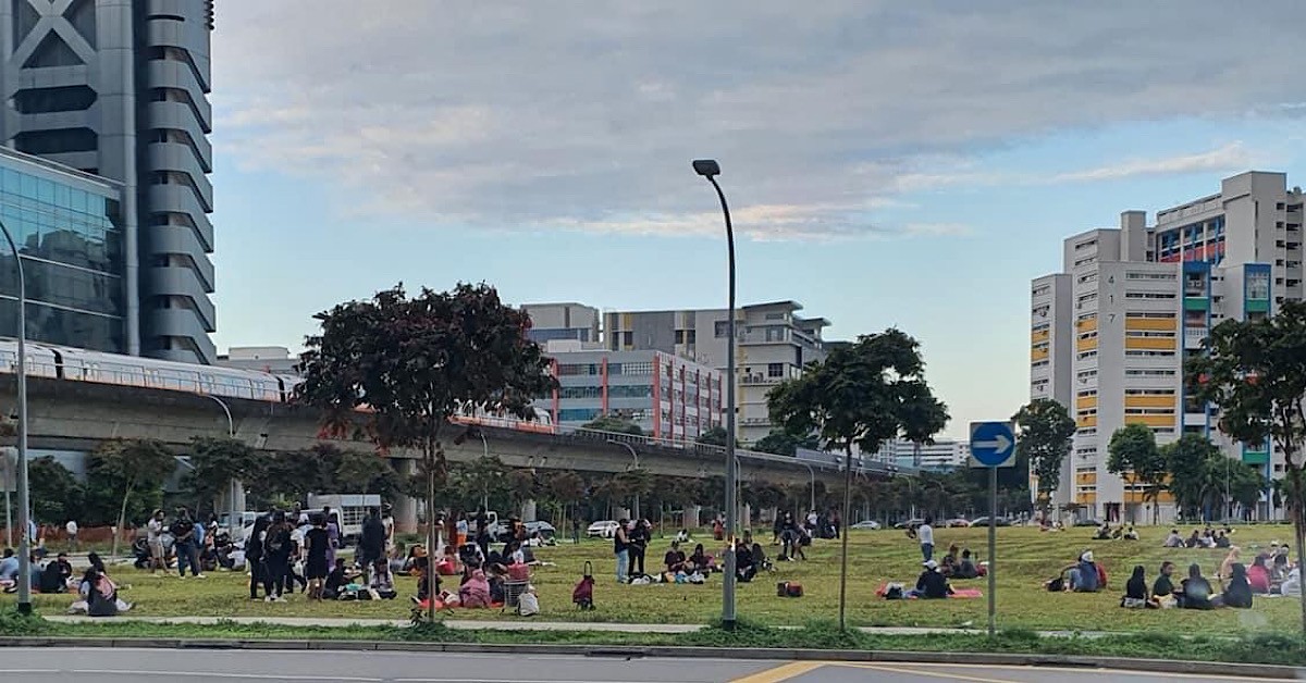 NETIZEN KPKB ABOUT WEEKEND LARGE GATHERINGS AT GEYLANG SERAI FIELD