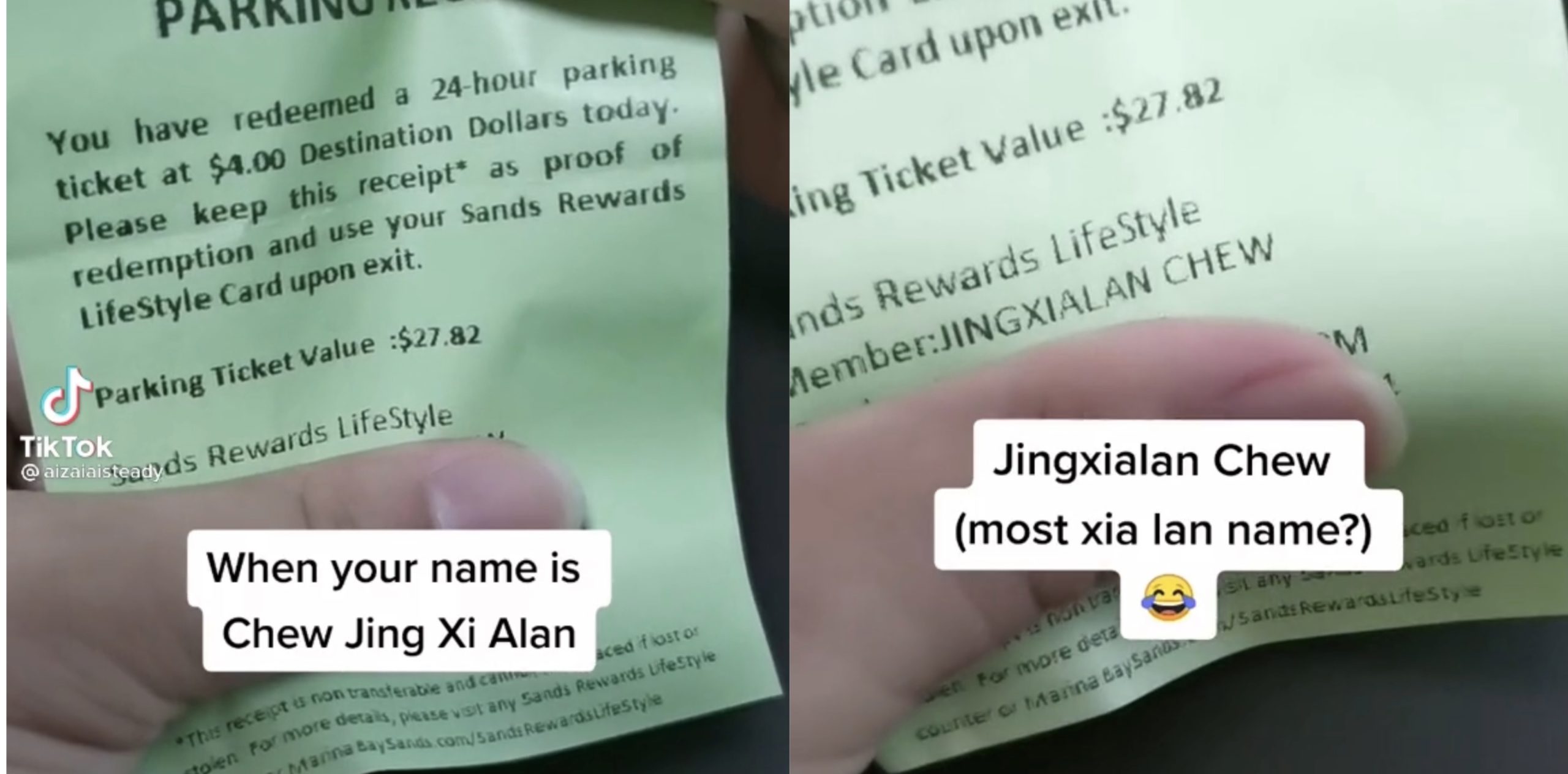 MBS KIOSK COMBINE NETIZEN’S NAME TILL BECOME JING XIALAN