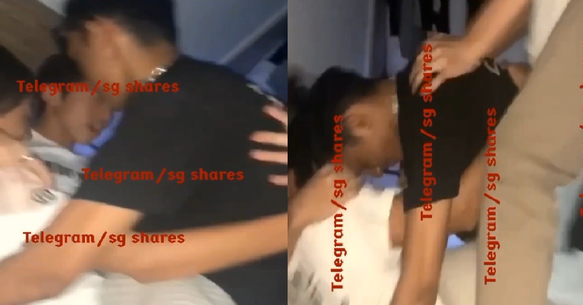 YPS HAVING FOURSOME, HUMPING EACH OTHER EXCITEDLY ON THE BED