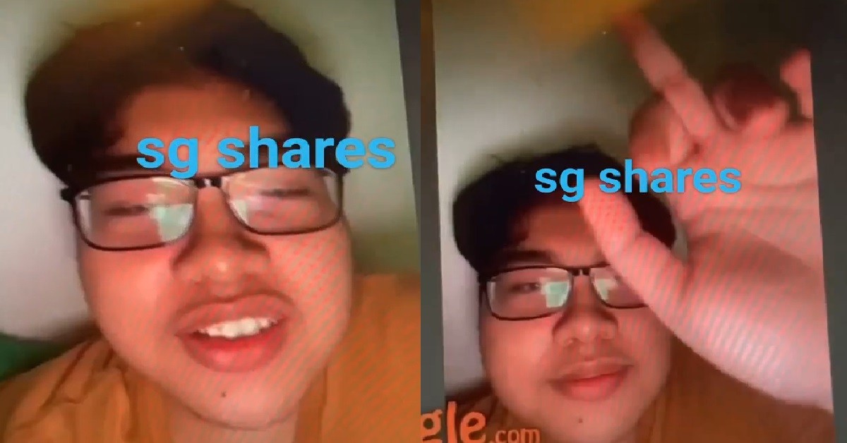 AH BUI GO OMEGLE FLASH GANG SIGN, WANT TO BE THE NEXT CHAN HO NAM