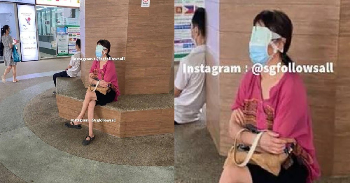 KIASU AUNTIE WEAR 2 MASKS, PLAY HIDE AND SEEK WITH THE VIRUS