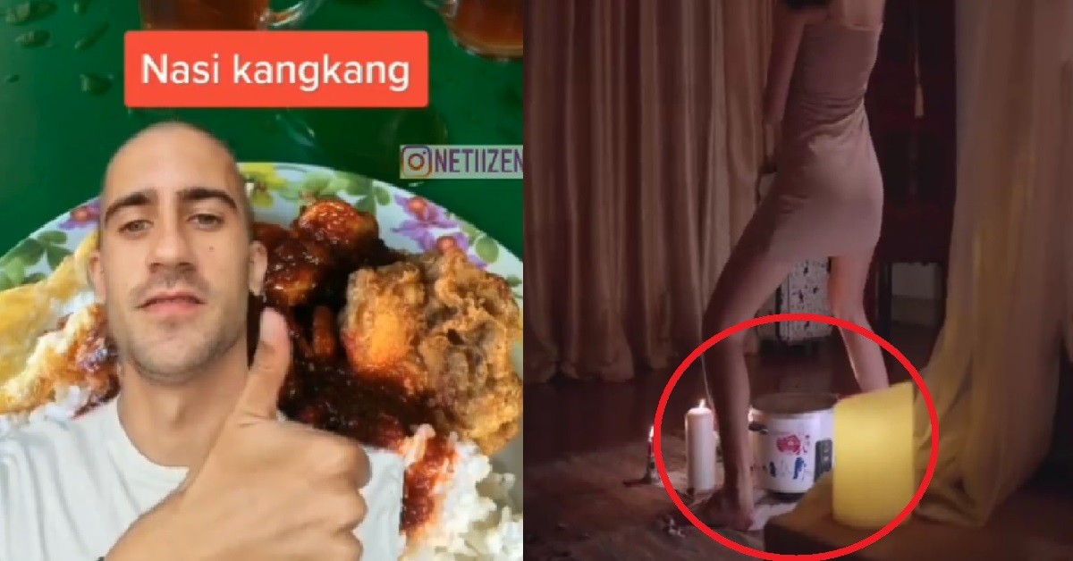 ANG MOH RECOMMEND HIS FRIENDS TO TRY NASI KANGKANG, SAY “VERY NICE!”