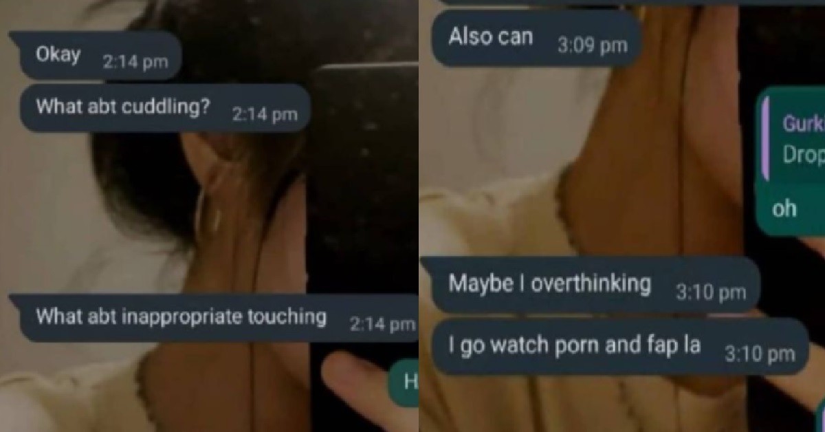 YP ASK XMM IF HE CAN “INAPPROPRIATE TOUCH” HER: “I WANT R*PE SOME KIDS”