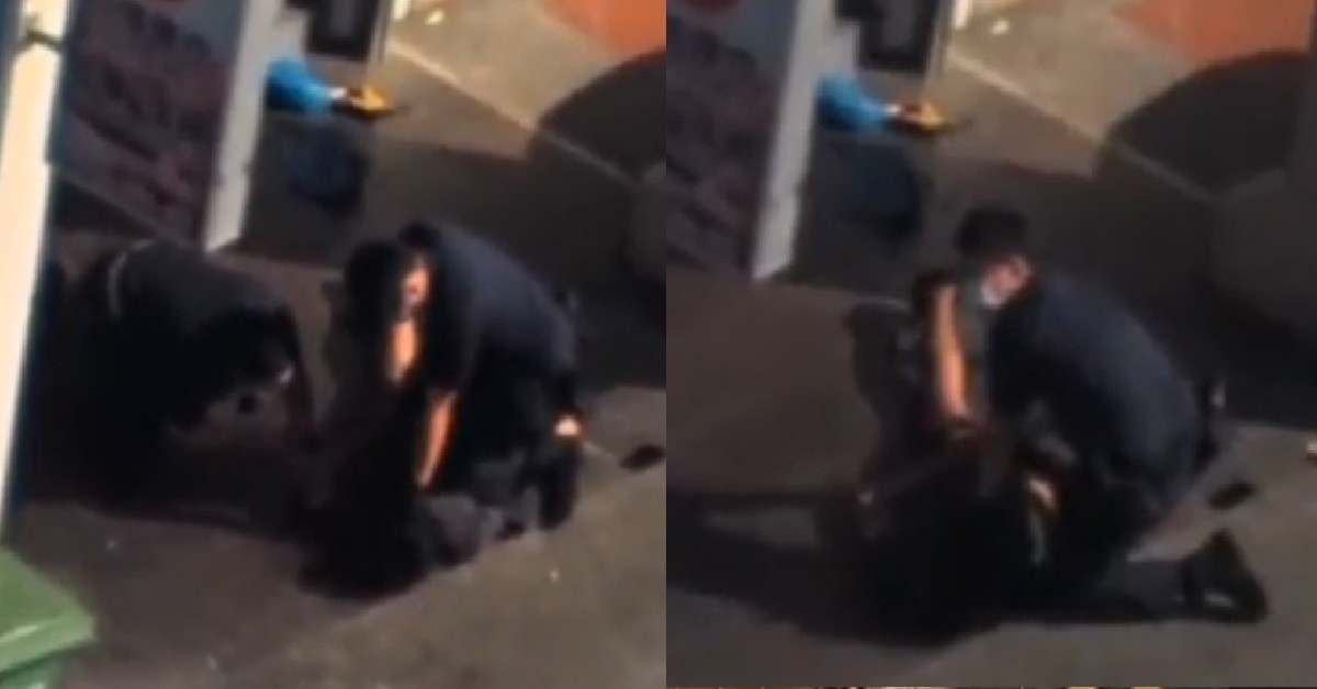 DRUNK MAN GO INTO HARDWARE SHOP FIGHT WITH STAFF, ATTACK WOMAN PASSING BY