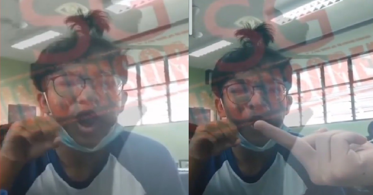 YP TIE HIS HAIR LIKE BROCCOLI, THEN PERFORM “SUCK C**K” GESTURE