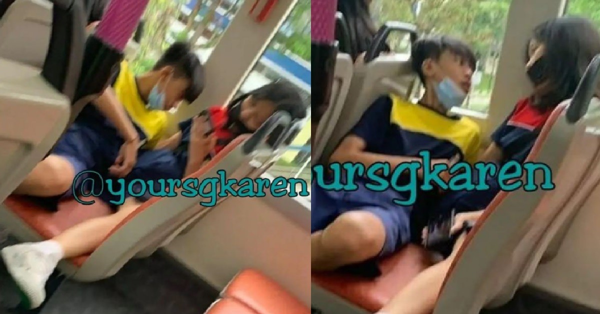 PIRATED VERSION OF ROMEO & JULIET HAVING STARING CONTEST IN BUS