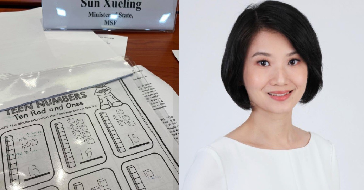 SUN XUELING BRING WRONG FILES FOR PRESS CONFERENCE, BROUGHT DAUGHTER HOMEWORK