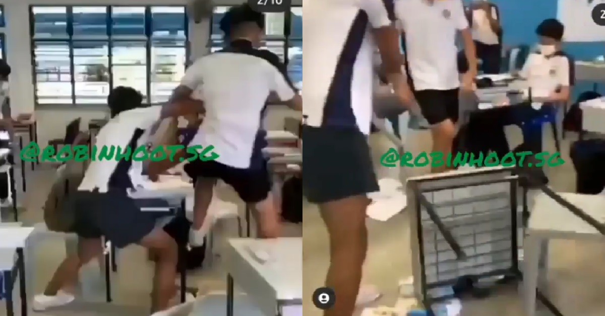 YPS FIGHTING IN CLASS – THROW TABLE, THROW CHAIR, THROW HOMEWORK