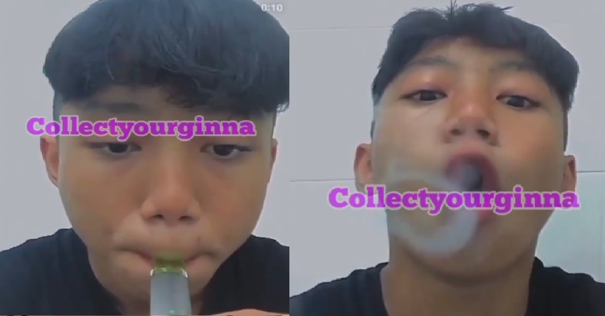 MAGIKARP FILM HIMSELF ILLEGALLY VAPING, WANT TO BE A GOLDFISH