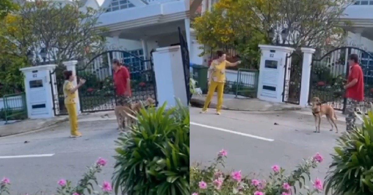 WOMAN TRESPASSED INTO MAN’S HOUSE THEN ARGUE WITH HIM BECAUSE HE’S ANG MOH