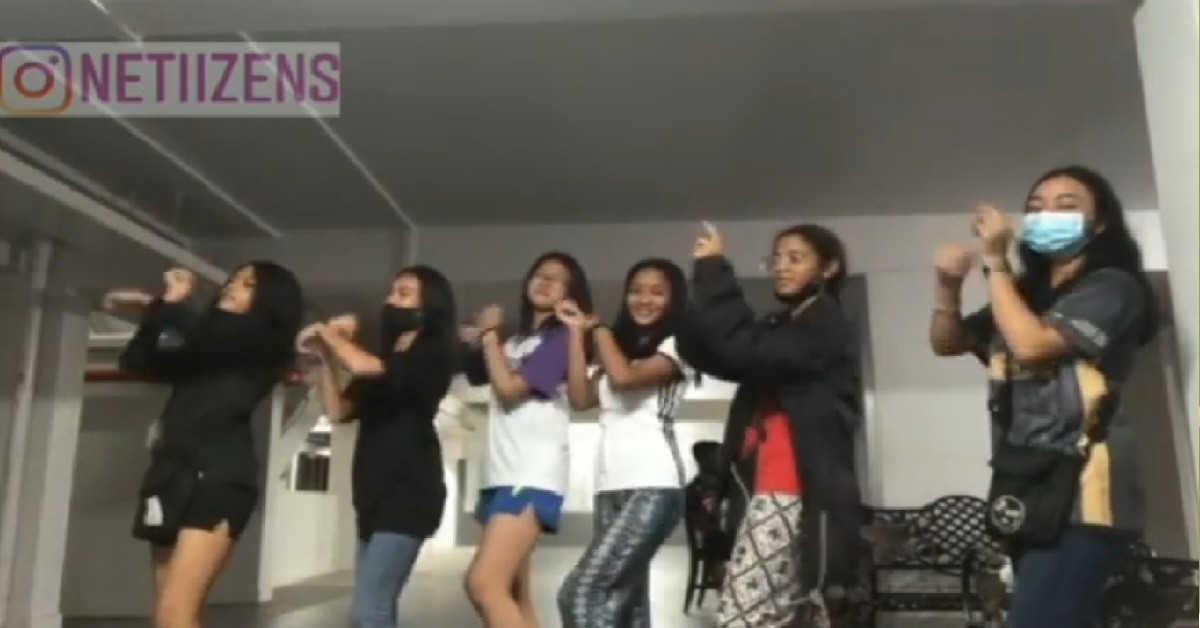 MINAHS GATHER IN GROUP OF 6 TO DANCE TGT WHEN THERE WERE 2K+ CASES