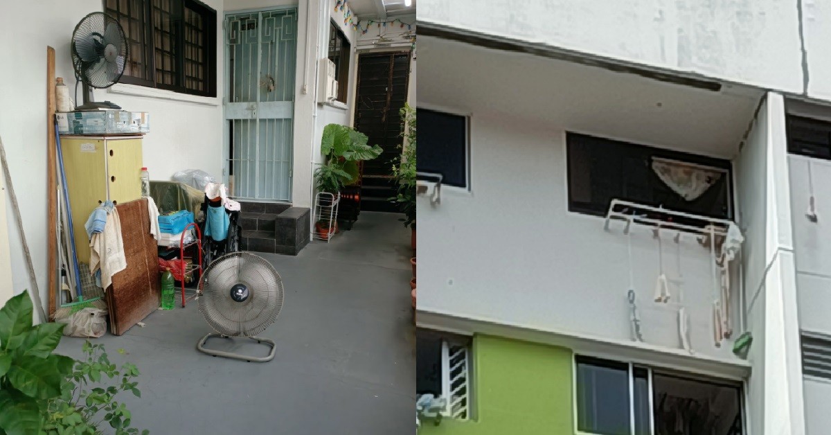 RESIDENT PRAYING @ CORRIDOR, NEIGHBOUR ALLEGEDLY ON FAN BLOW AT HIM