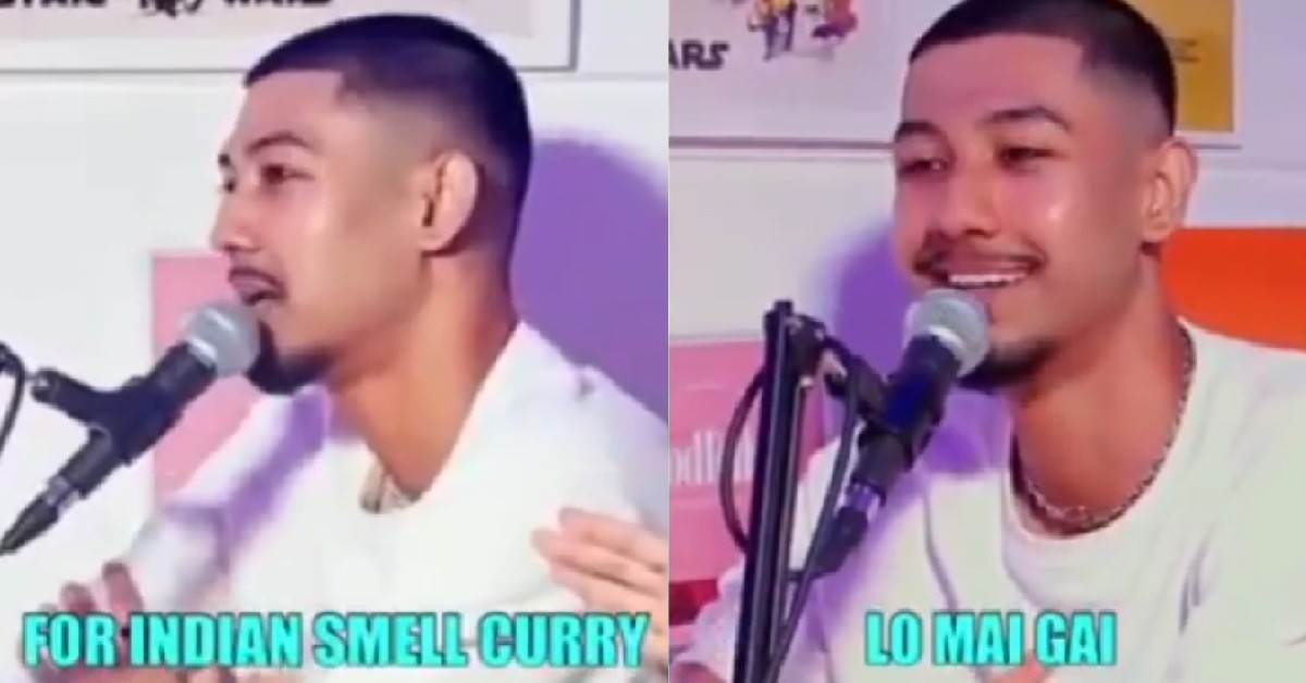GUY SAY INDIANS SMELL LIKE CURRY, CHINESE SMELL LIKE LO MAI GAI