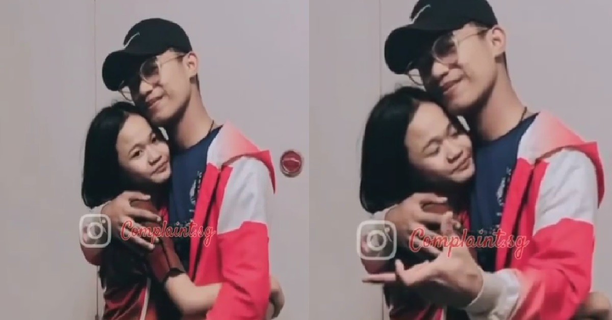 MATREP HUG GF & FLASH GANG SIGN TO SHOW HE GOT LOVE AND GANGSTERISM