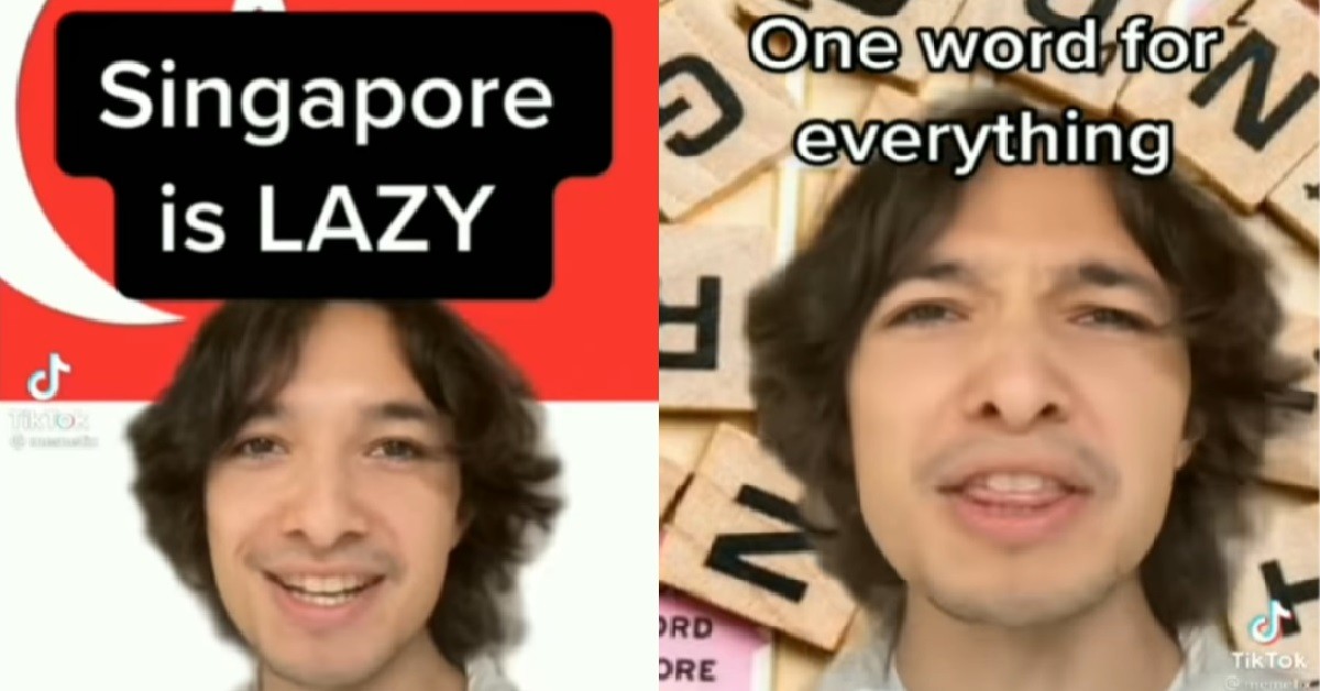 ANG MOH SAY “S’PORE IS THE LAZIEST COUNTRY”, USE “CAN” FOR EVERYTHING