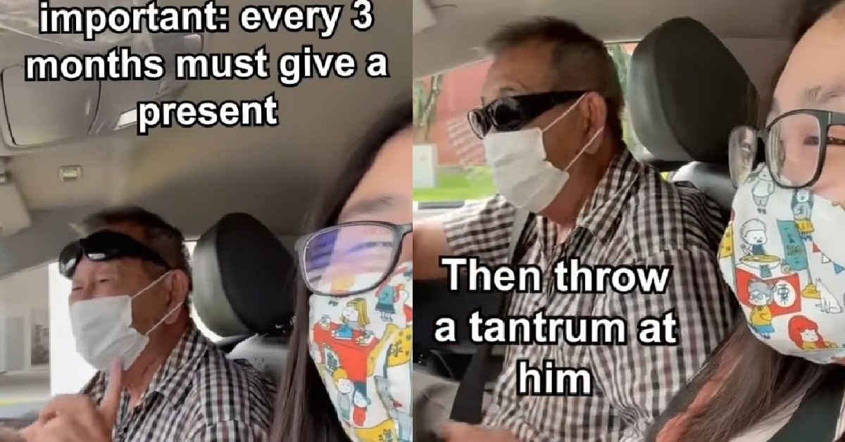 TAXI UNCLE ADVICE ON HOW TO TREAT WOMEN: “EVERY 3 MONTHS MUST GIVE PRESENT”
