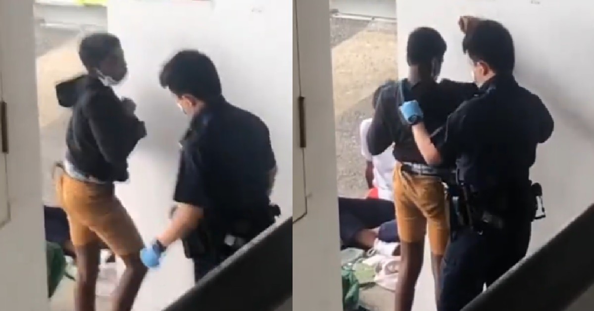 UNDERAGED YP KENA SEARCHED BY POLICE, ALLEGEDLY CAUGHT SMOKING