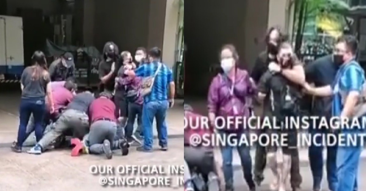 CNB OFFICERS ALLEGEDLY IN ACTION, SUSPECT KENA PIN DOWN BY GROUP
