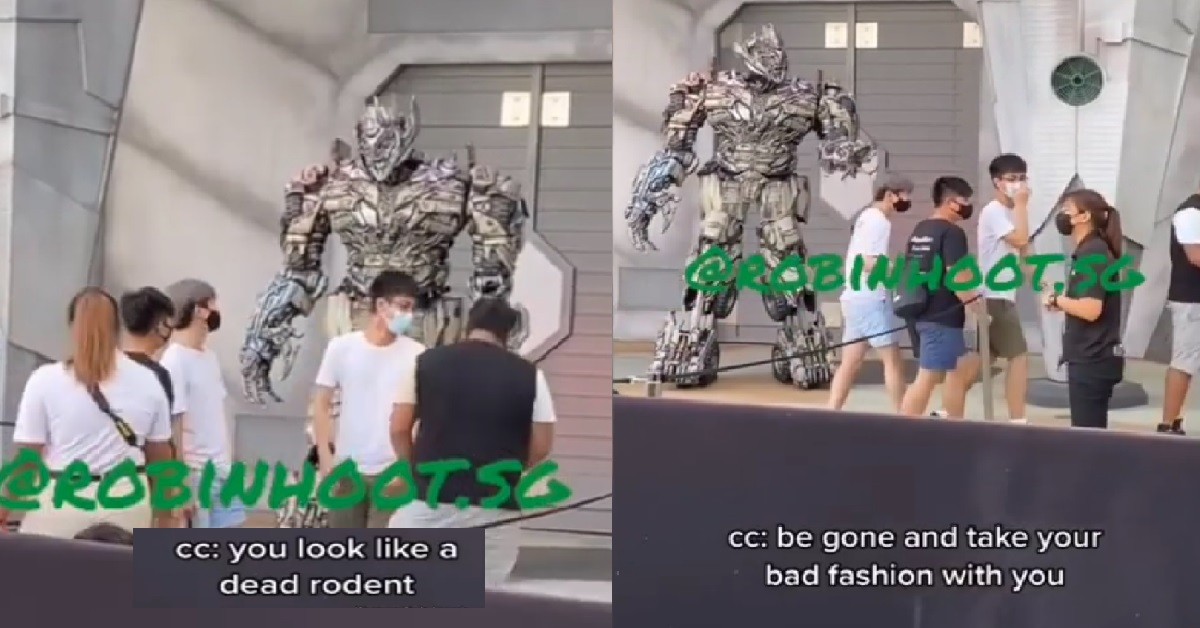 MEGATRON ROAST YP BENG AT USS, SAY HIS HAIR LOOK LIKE DEAD RAT