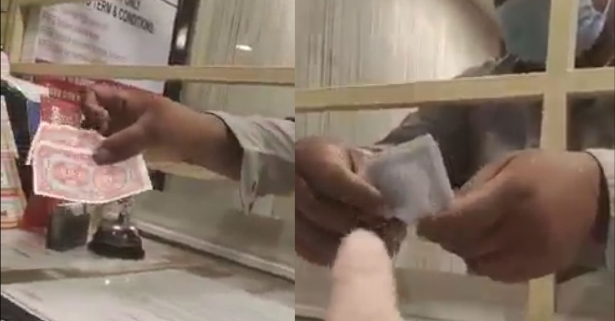 MAN USE HELL NOTE TO CHECK-IN HOTEL IN MALAYSIA