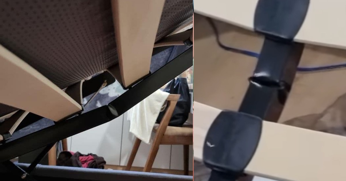 BED FROM LOCAL ONLINE STORE BROKE IN 4 DAYS