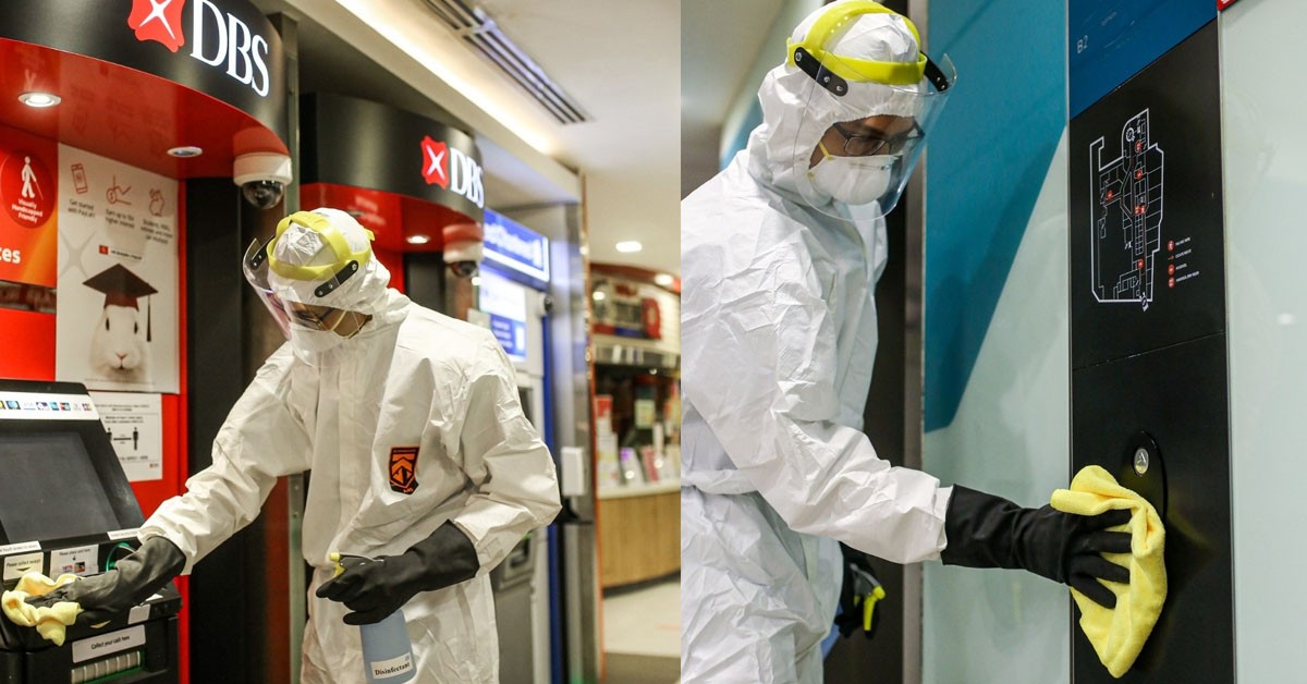 BUGIS JUNCTION GOING THROUGH DISINFECTION, BUSINESS OWNERS STRESSED OUT