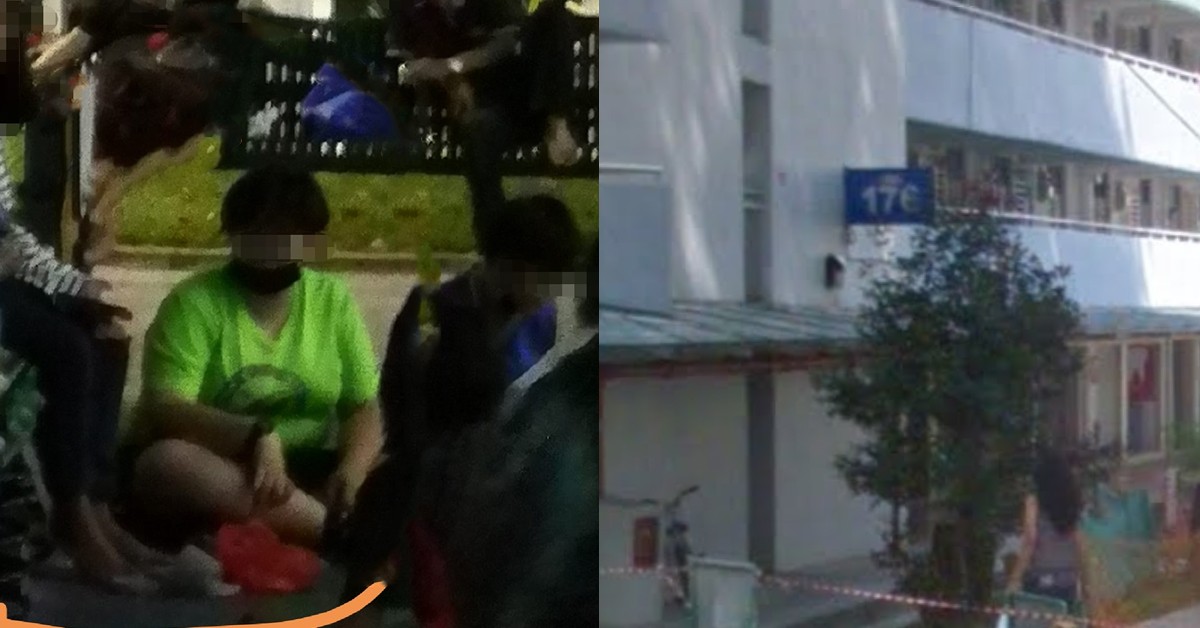 15 TEENAGERS GATHERS AT BOON LAY TO SMOKE VAPE & LOITER