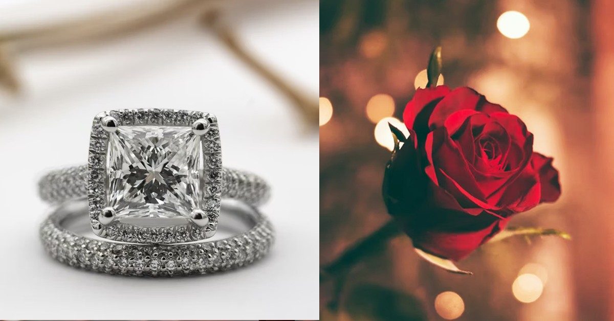 MAN TOO SMART, GF CANNOT TAHAN, THINKS THAT VALENTINES IS WASTE OF MONEY