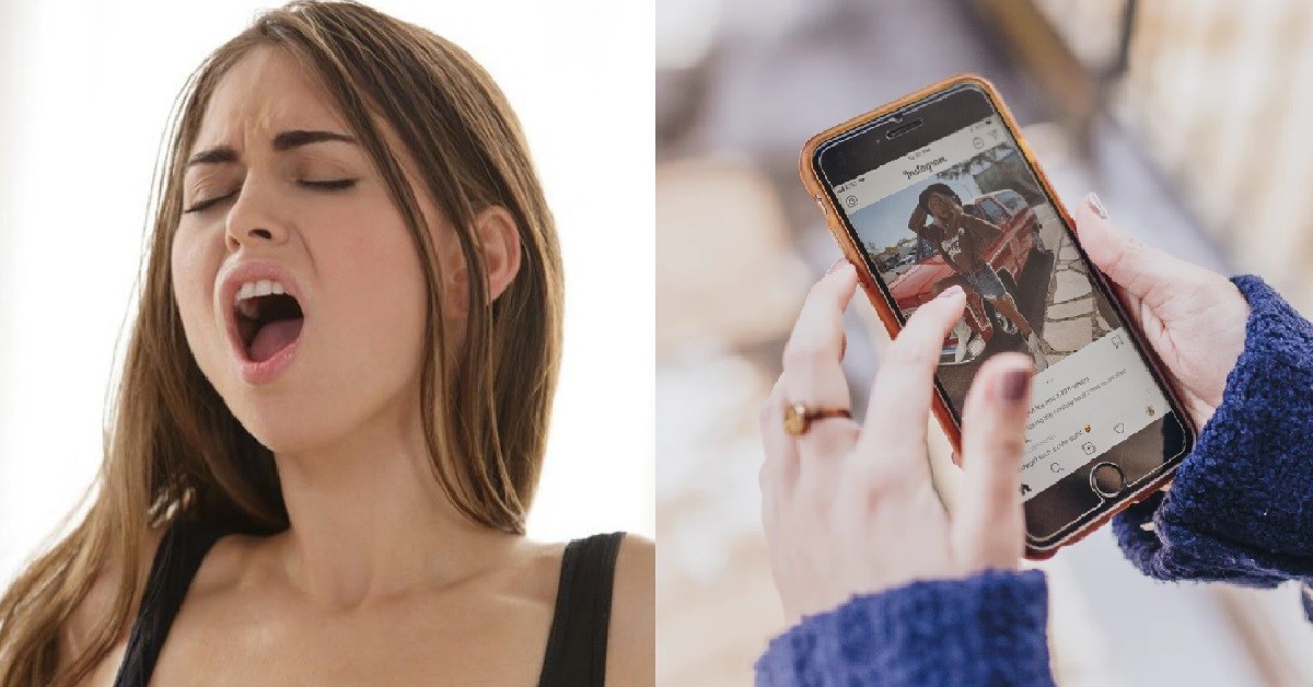 GIRL NOT HAPPY BECAUSE HER BF FOLLOW P*RNSTARS ON INSTAGRAM