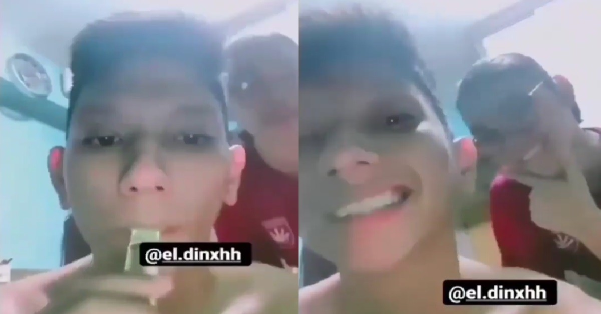 YP BENG TAKE VIDEO OF HIMSELF VAPING WITH XMM, SMILE FOR POLICE