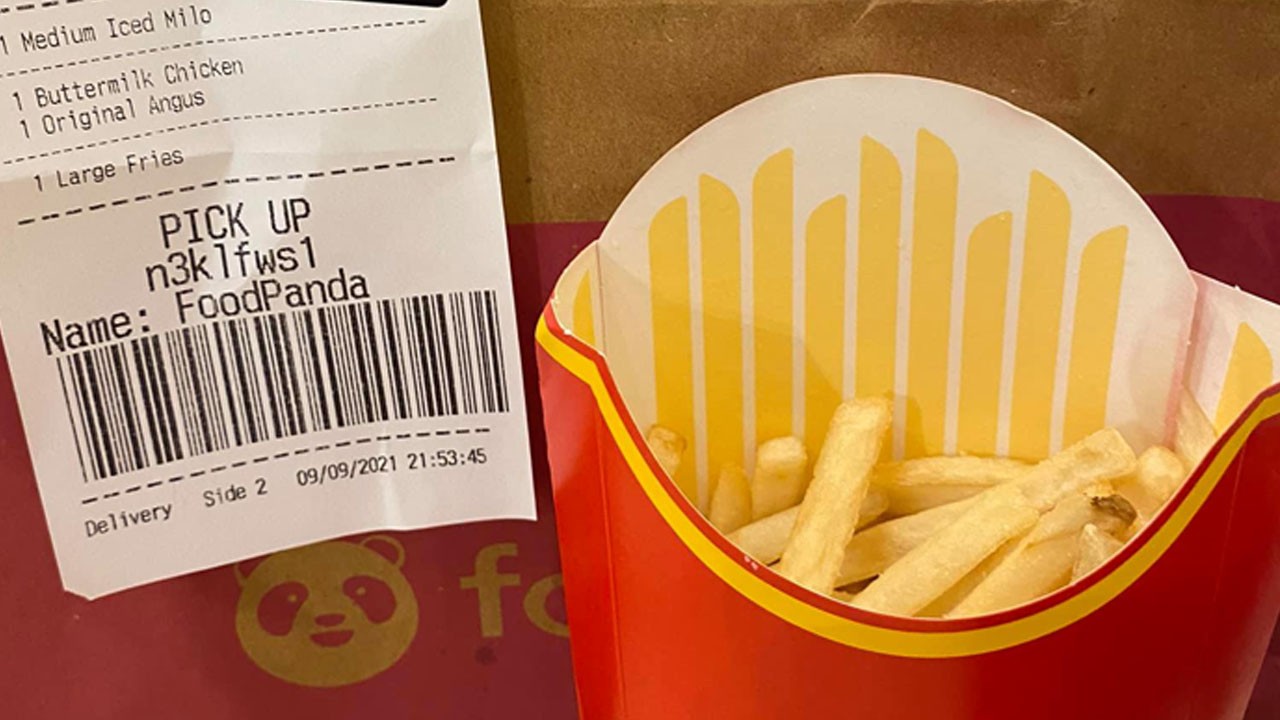 UPSIZE FRIES LOOKS LIKE HALF SIZE FRIES, WHY THE PORTION LIKE THAT