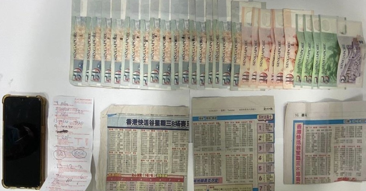 8 PEOPLE IN YISHUN ARRESTED FOR ILLEGAL GAMBLING