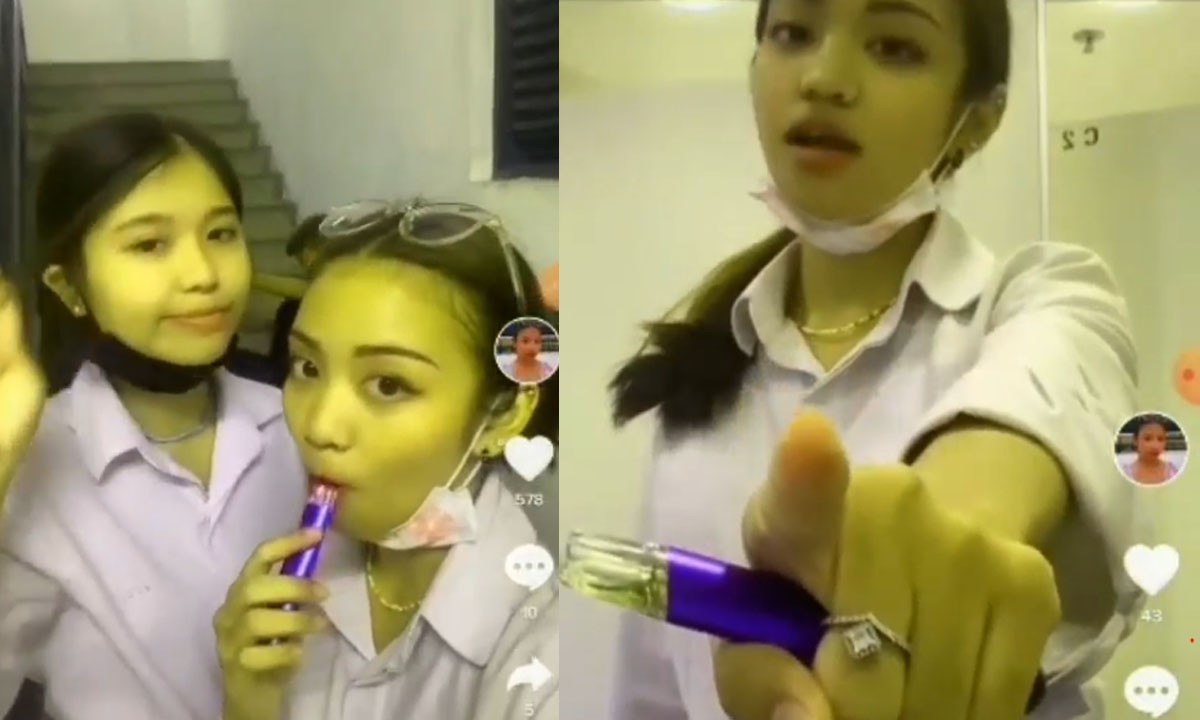 STUDENTS VAPE TO WARM UP VOCALS BEFORE SINGING