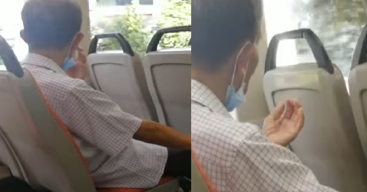 UNCLE DIGGING HIS NOSE UNTIL HE ALMOST ATTAINED NIRVANA